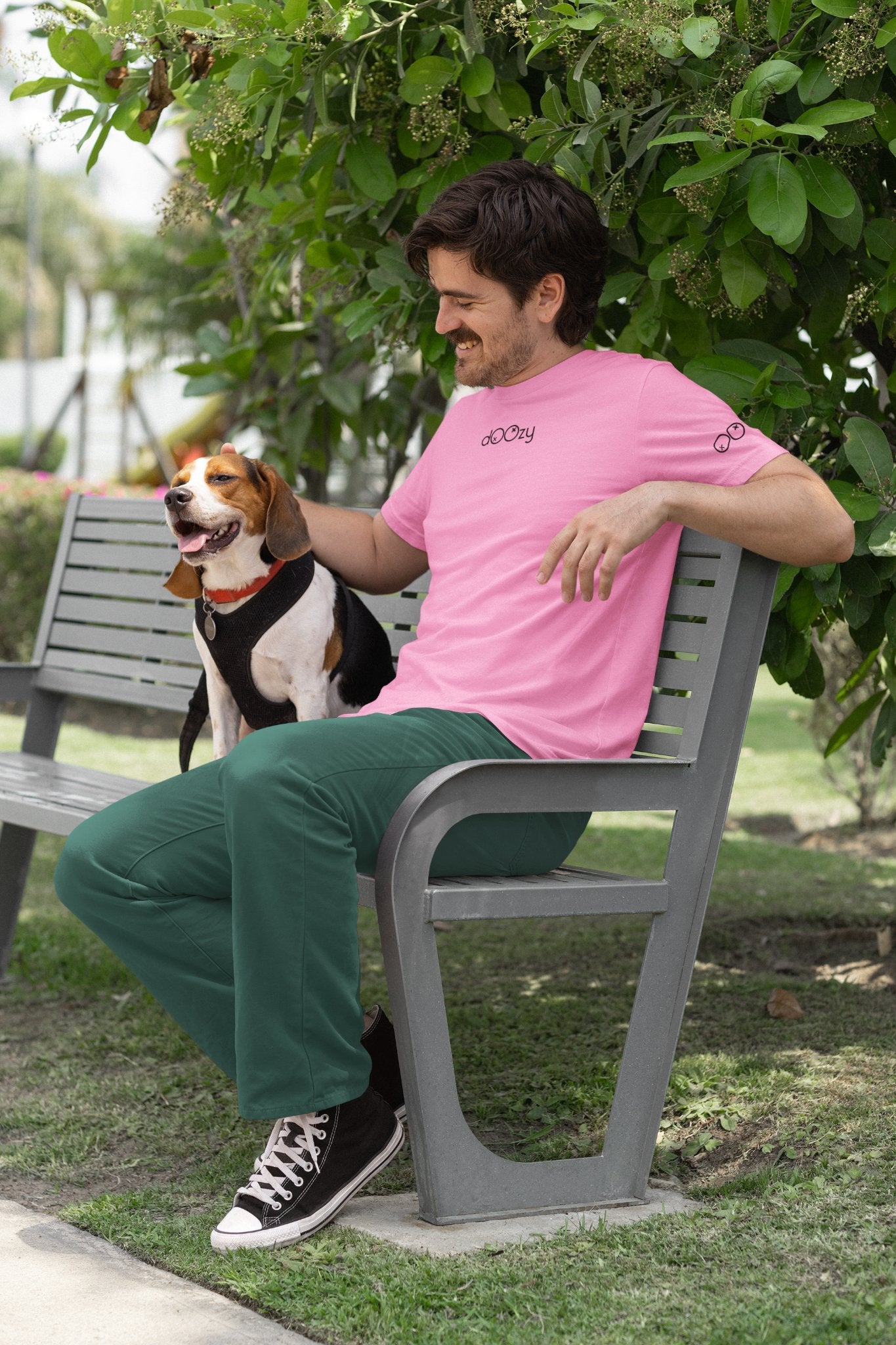 Camiseta básica pastel