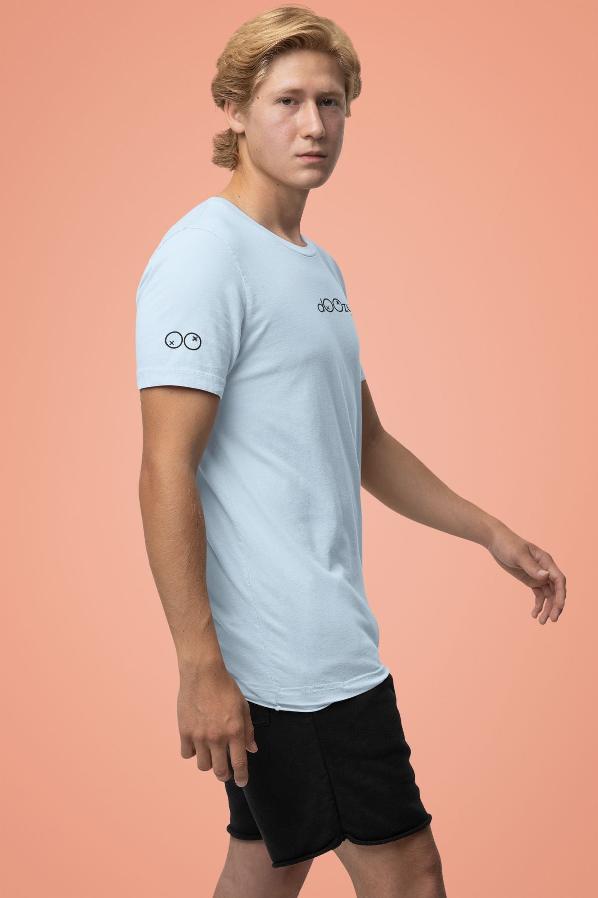 Camiseta básica pastel