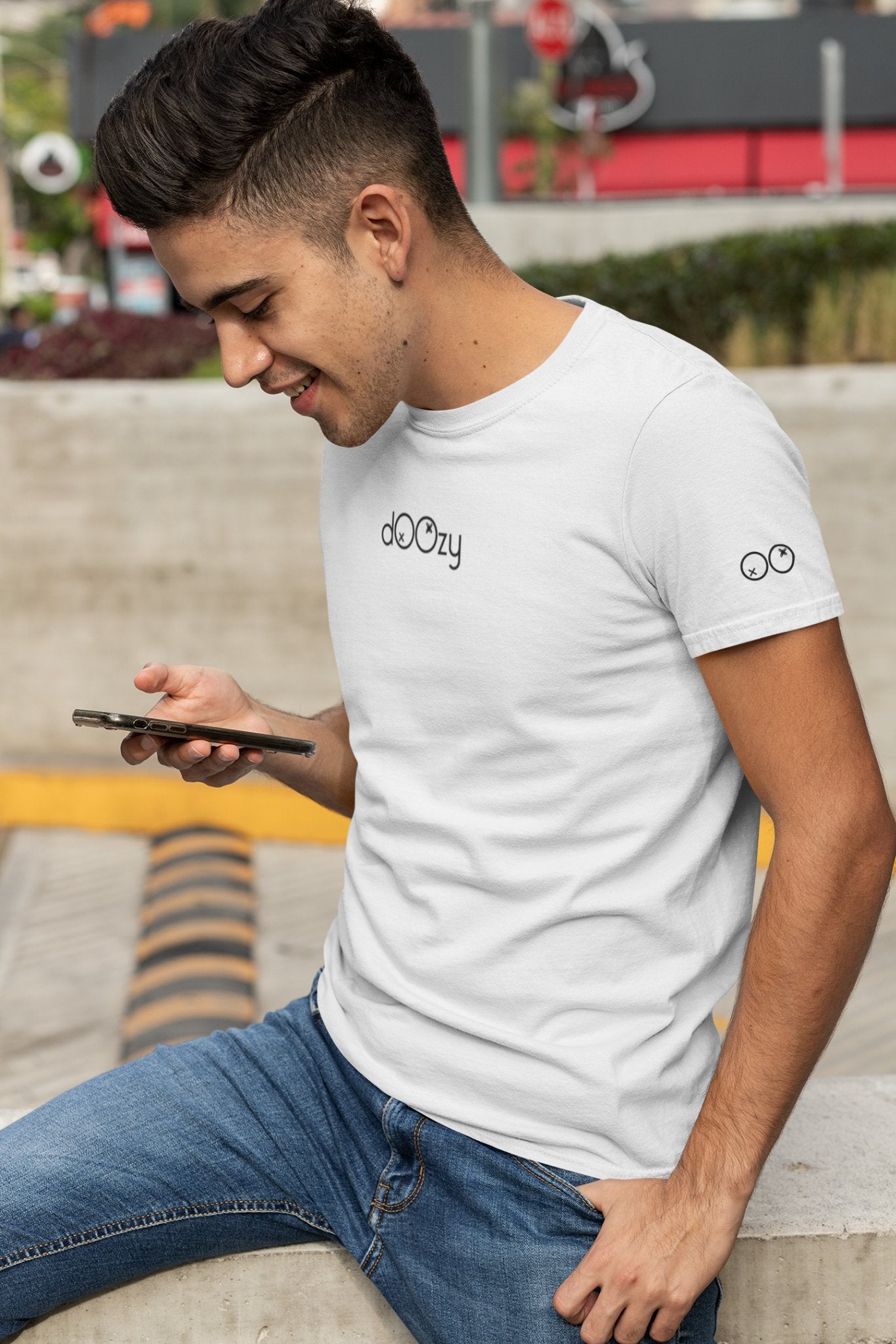 Camiseta básica pastel